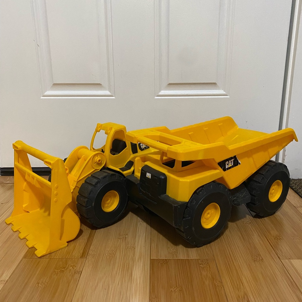 CAT Truck For Kids, Used But In Good Condition Set Of 2